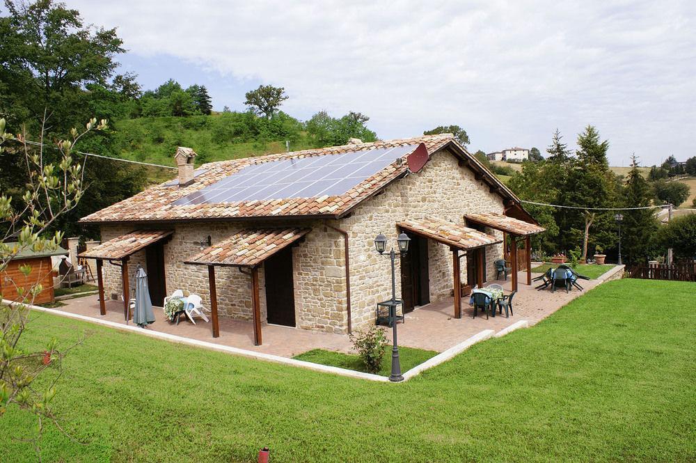Agriturismo Ponte Di Riocchio Губбио Экстерьер фото